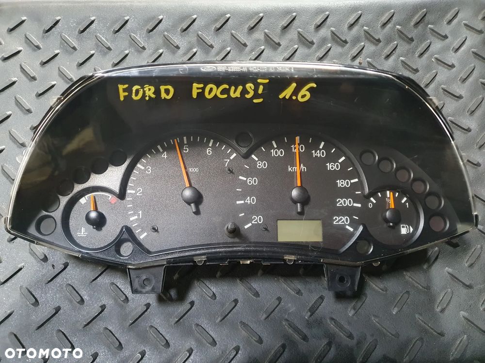 FORD FOCUS I MK1 1.6 1.8 16V LICZNIK ZEGARY PRĘDKOŚCIOMIERZ 98AB-10849-CH 98AP-10841-BC - 1