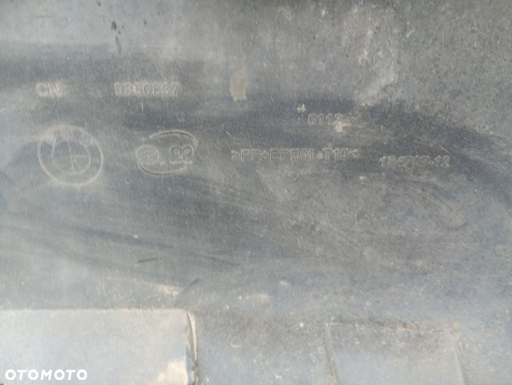 DOKŁADKA SPOILER DÓŁ ZDERZAK TYŁ TYLNA TYLNIA BMW IX3 G08 9850837 184797-12 - 5