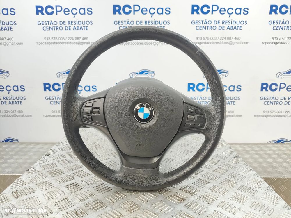 Volante Multifunções Comandos Original BMW Serie 1 2 3 4 Pele - 1