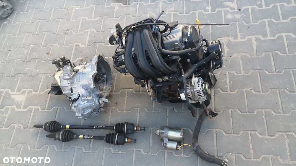 DAEWOO MATIZ 0.8 SILNIK SKRZYNIA BIEGÓW OSPRZĘT - 1