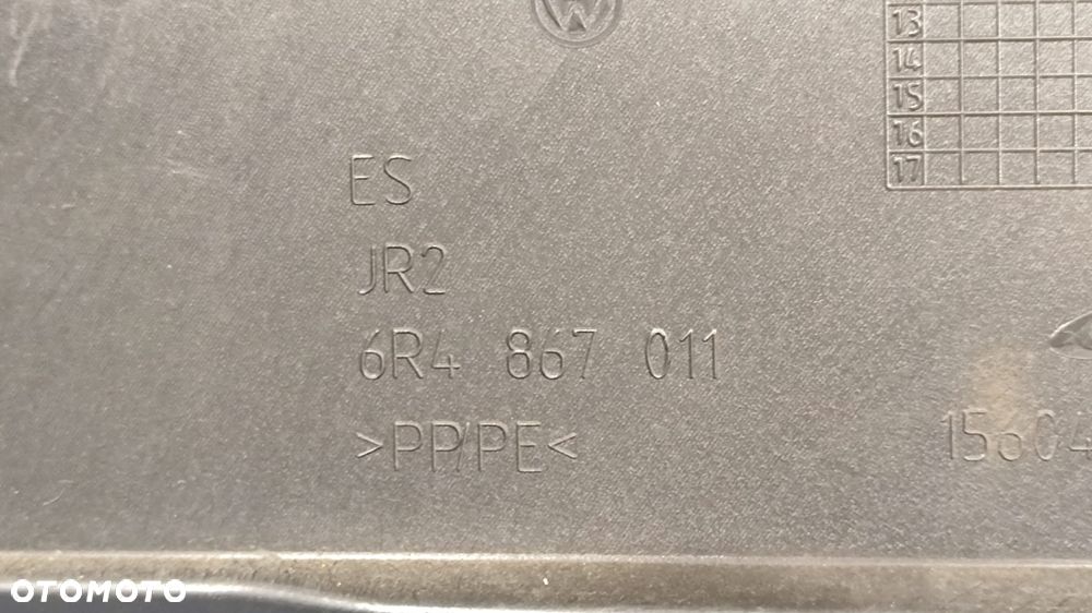 BOCZEK DRZWI TAPICERKA LEWY PRAWY PRZÓD KLAMKA WEWNĘTRZNA PANEL PRZEŁĄCZNIK SZYB VW POLO V 6R 5 DRZWI EUROPA - 7