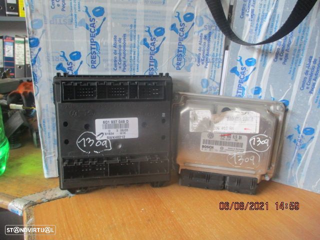 Centralina 045906019BN 6Q1937049D VW FOX 2006 1.4TDI BOSCH - 1