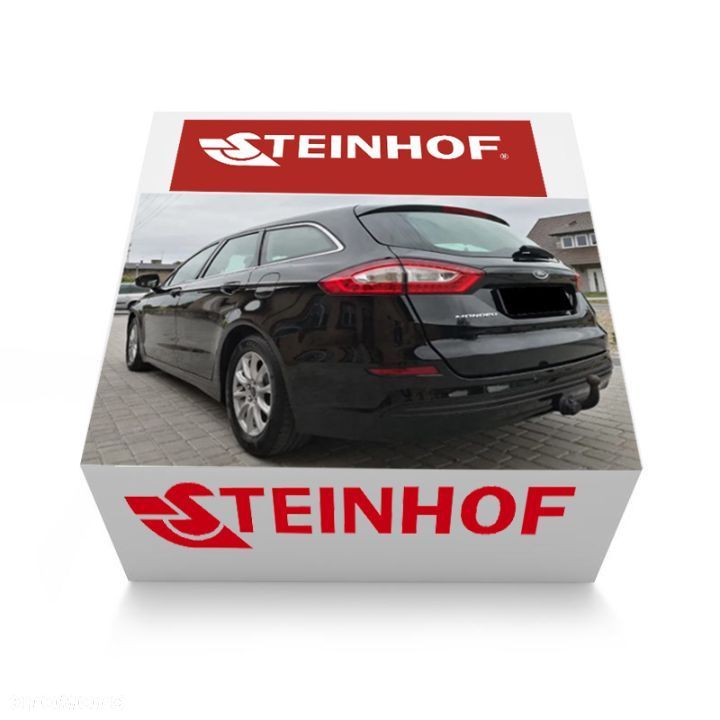 WYPINANY HAK HOLOWNICZY + MODUŁ + WIĄZKA 7PIN/13 FORD MONDEO MK5 V + SEDAN + 5D + KOMBI od14 - 9