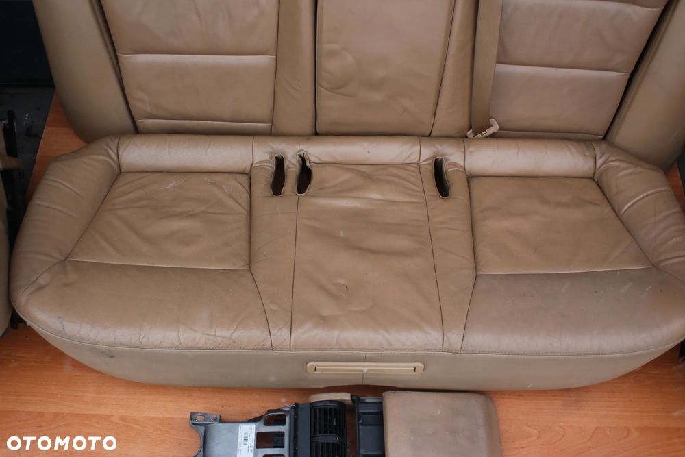 FOTELE PRZÓD FOTELE TYŁ BOCZKI PODŁOKIETNIK GRZANE PRZYCISKI PODGRZEWANIA OPEL VECTRA C KOMBI SKÓRA JASNA EUROPA - 7