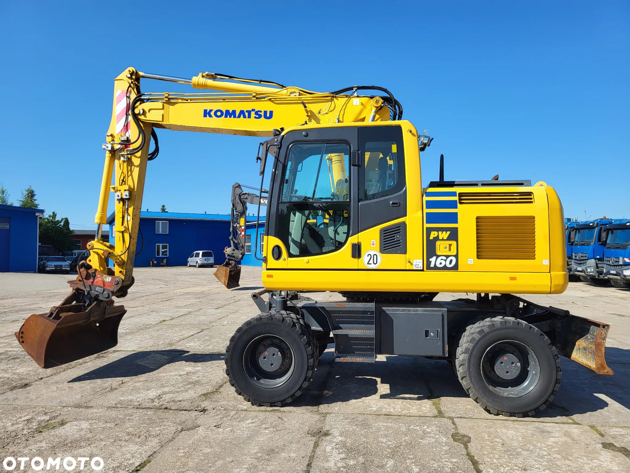 Komatsu PW 160 -10 spr z Niemiec - 5