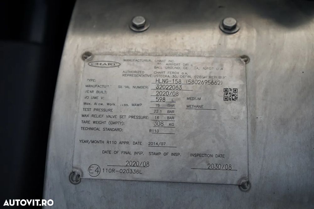 Iveco S-WAY / 460 / RETARDER / LNG - 18