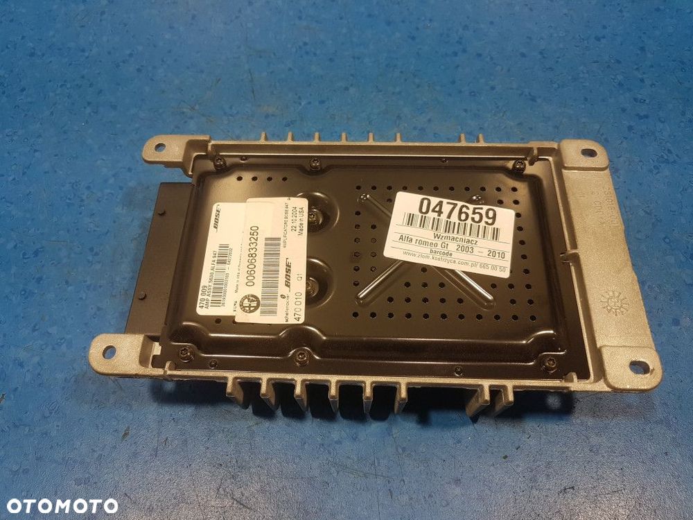 ALFA ROMEO GT WZMACNIACZ BOSE 606833250 - 3