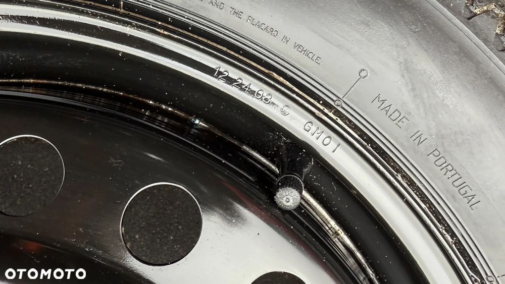 Dojazdówka 125/80 r16 5x120 koło dojazdowe Opel Insignia 2008-2017 bmw vw t5 transporter - 5