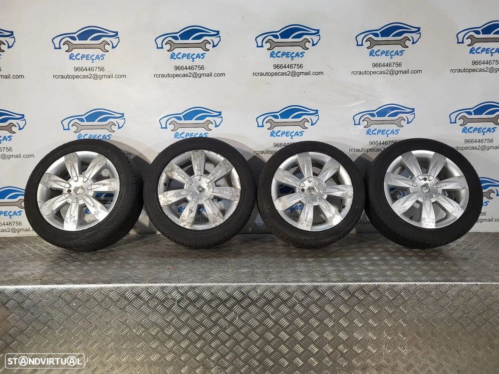 Conjunto Jantes 16 Renault Clio 3 MK3 ET43 6.5J 4X100 8200400279 - 2