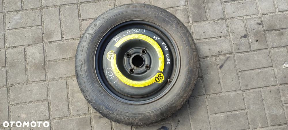 KOŁO DOJAZDOWE 4x108 ET40 15 CALI AUDI B4 CABRIO - 2