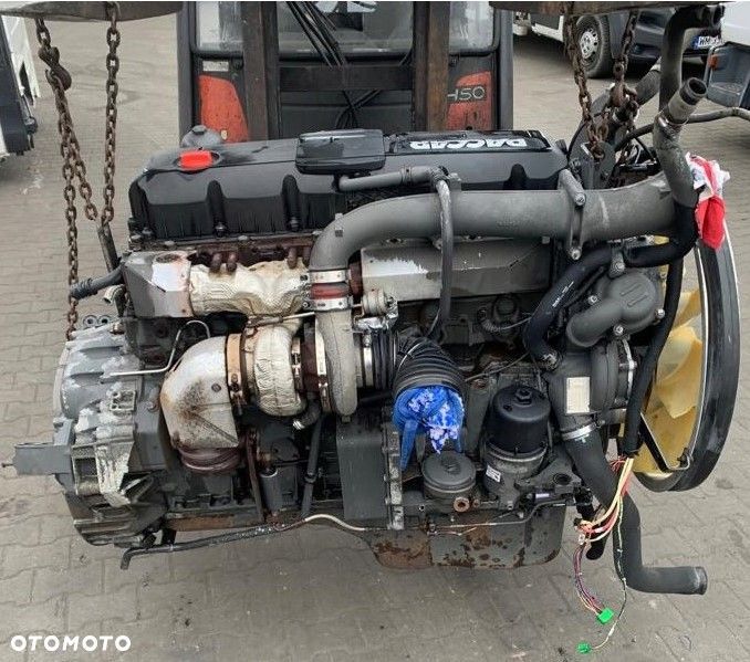 KOMPLETNY SILNIK DAF CF 105 EURO 5 BEZ ZWROTU STAREGO SILNIKA - 1