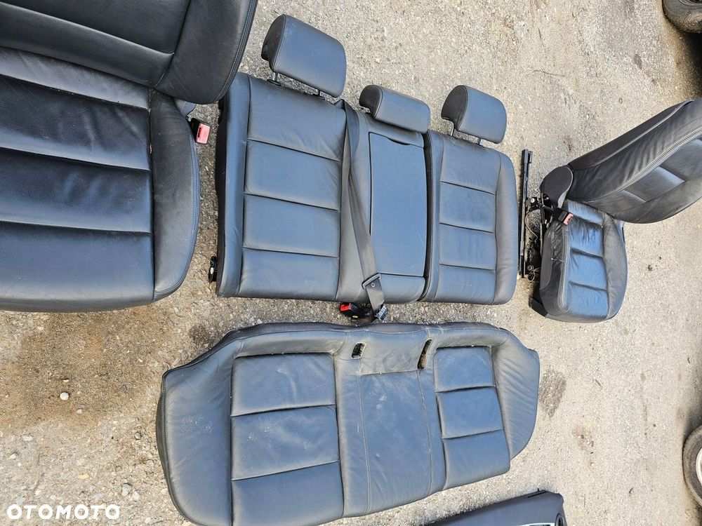 FOTEL FOTELE KANAPA TYŁ BOCZKI AUDI A6 C6 04-08 EU KOMBI ELEK. PODGRZEWA - 14