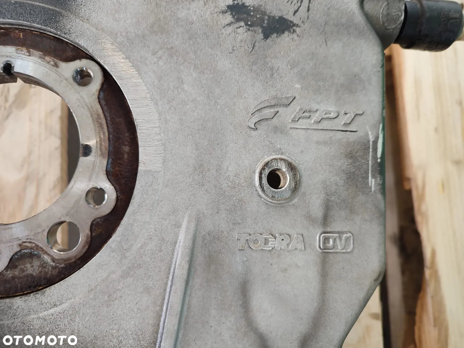 Obudowa koła zamachowego 504086960 Iveco FPT Cursor 13 - 12