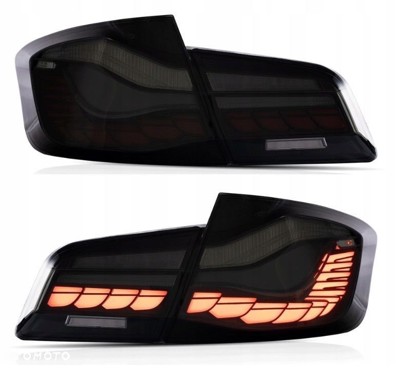 Lampa tyl na kpl Oled Led GTS-look Dynamiczne Bmw 5 f10 2009- Lci FL 13-17 - 1