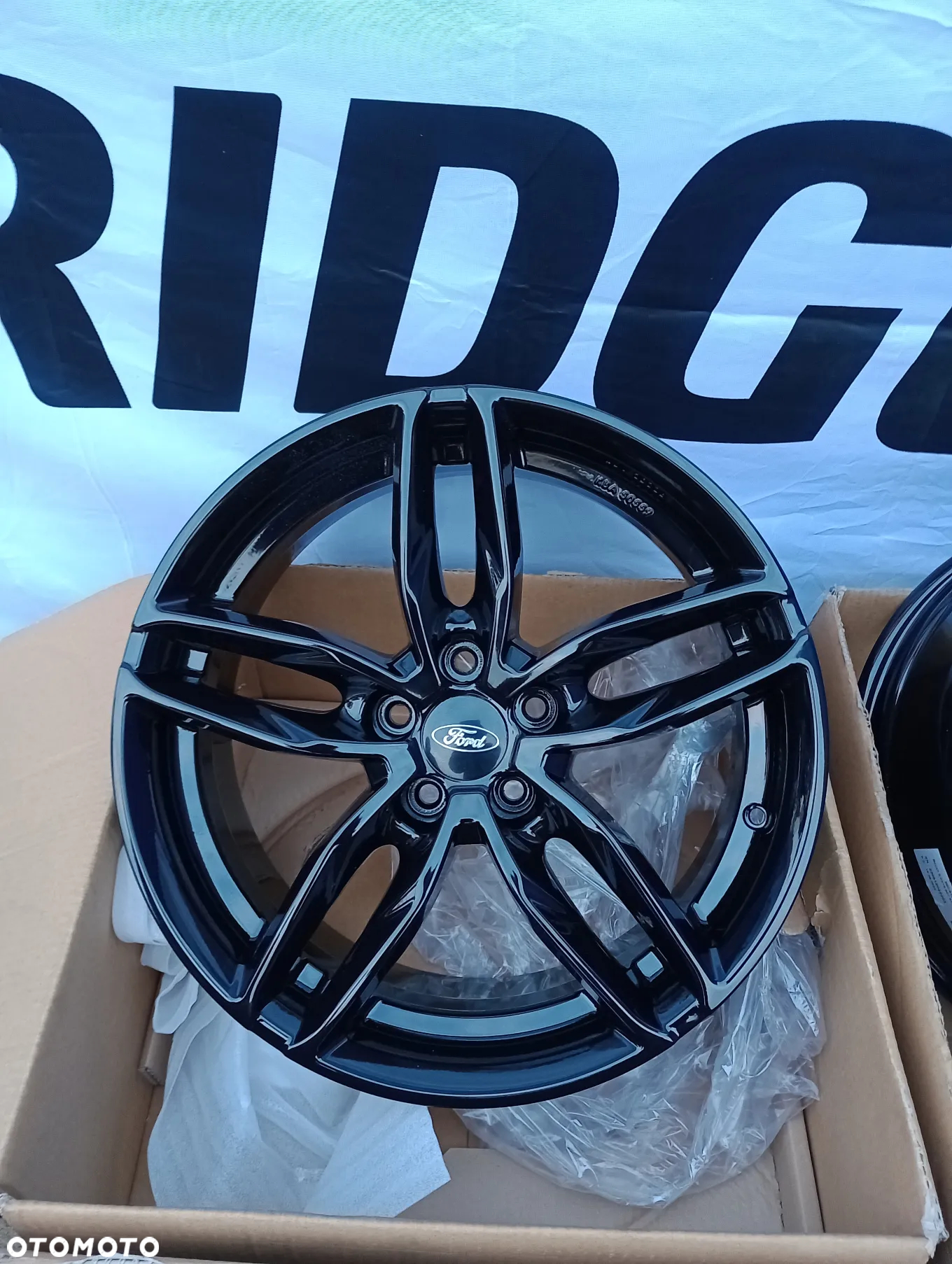 FELGI ALUMINIOWE NOWE 5x108 R18 8J ET45 FORD C-MAX EDGE FOCUS GALAXY KUGA MONDEO MUSTANG MACH-E PUMA S-MAX TOURNEO TRANSIT - 3