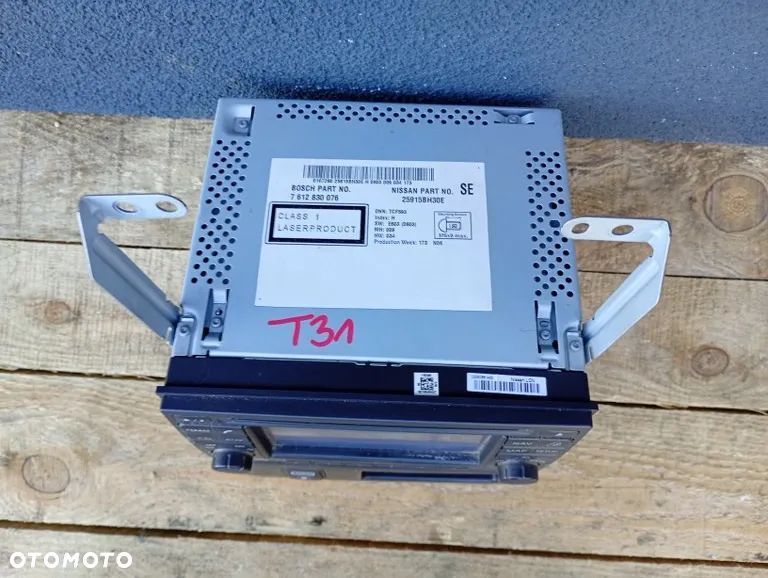 radio cd nawigacja kamera ekran nissan x-trail t31 lift 25915bh30e - 2