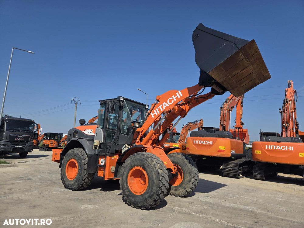 Hitachi ZW150-6, 2018, 5.304h, 21.348km, cupa 2,5mc, Masa 14 tone, cupla rapida, anv Michelin 80% ok, cantar, camera spate masalier, FULL OPTION, filtru suplimentar, Aer cond, rulat in Germania, posibilitate leasing, STARE FOARTE BUNA-PROMOTIE 69.900 EUR+Tva - 7