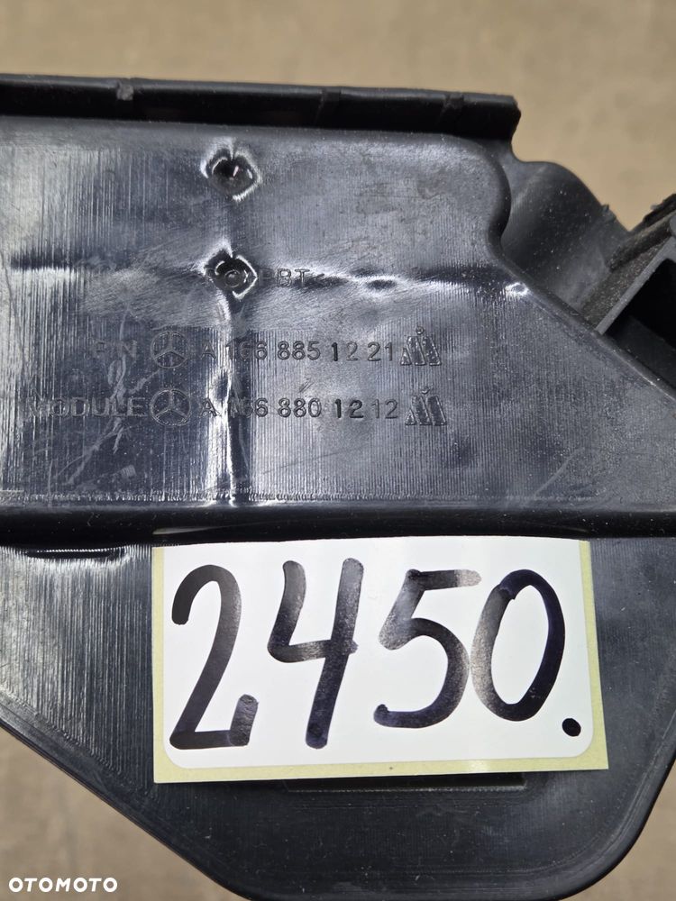 Mercedes ML w166 A1668851221 ślizg zderzaka prawy tył tylny - 5