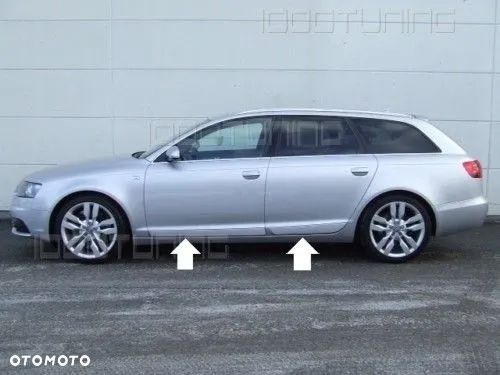 AUDI A6 C6 4F S6 RS6 - LISTWY NA DRZWI 4 SZTUKI PODKŁAD - 13