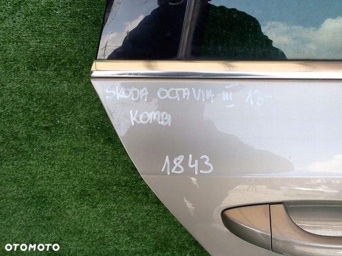 SKODA OCTAVIA III KOMBI drzwi prawe tylne tył - 6