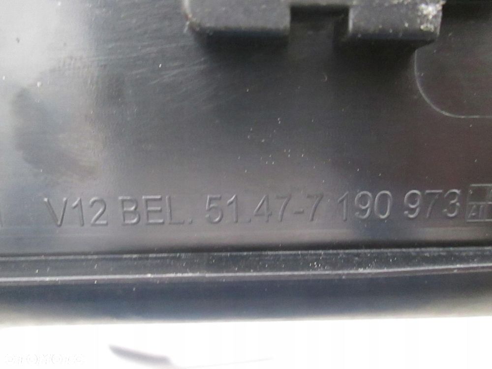 BMW F02 LISTWY WEWNĘTRZNE NAKŁADKI LED KPL - 13