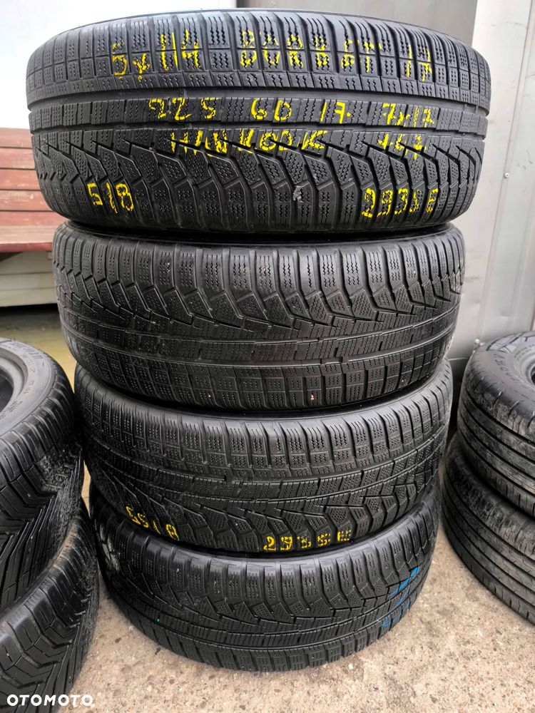 225/60R17 99H Opony Zimowe Zima HANKOOK Winter I*CEPT EVO2 EVO 2 5,5mm Legnica ALU-RAD 225/60 - 1