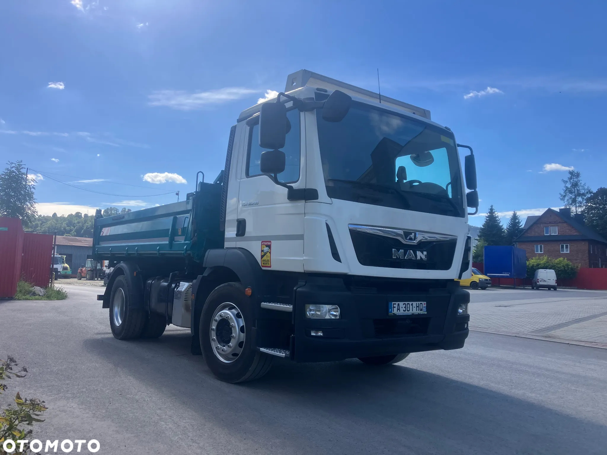 MAN MAN TGM 18.290 kiper MEILLER wywrotka blokada mostu - 3