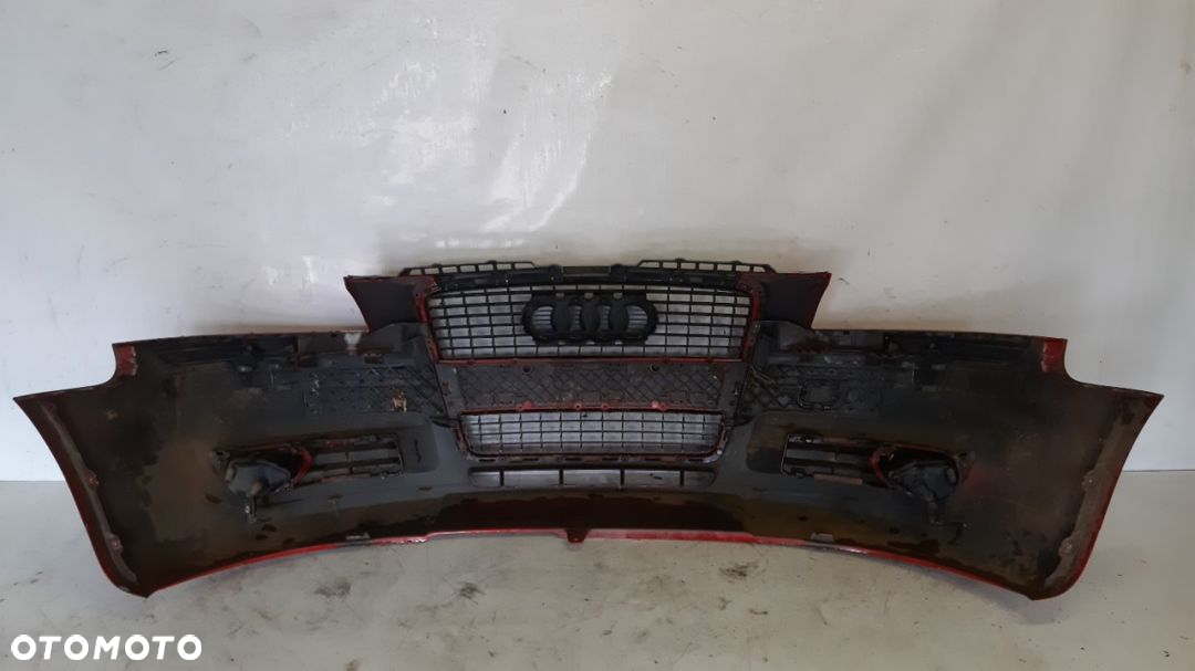 } ZDERZAK PRZÓD PRZEDNI DO AUDI A3 8P LIFT FL LY3J CZERWONY HALOGENY - 5