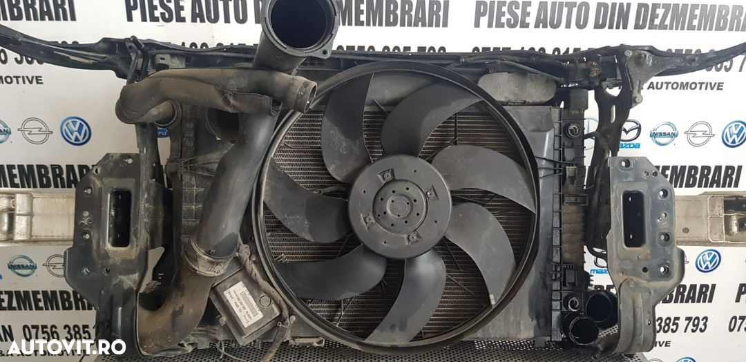 Trager Complet Cu Radiator Apa Clima Termocupla Armatura Bara Mercedes C Class W203 Coupe Benzina - 6