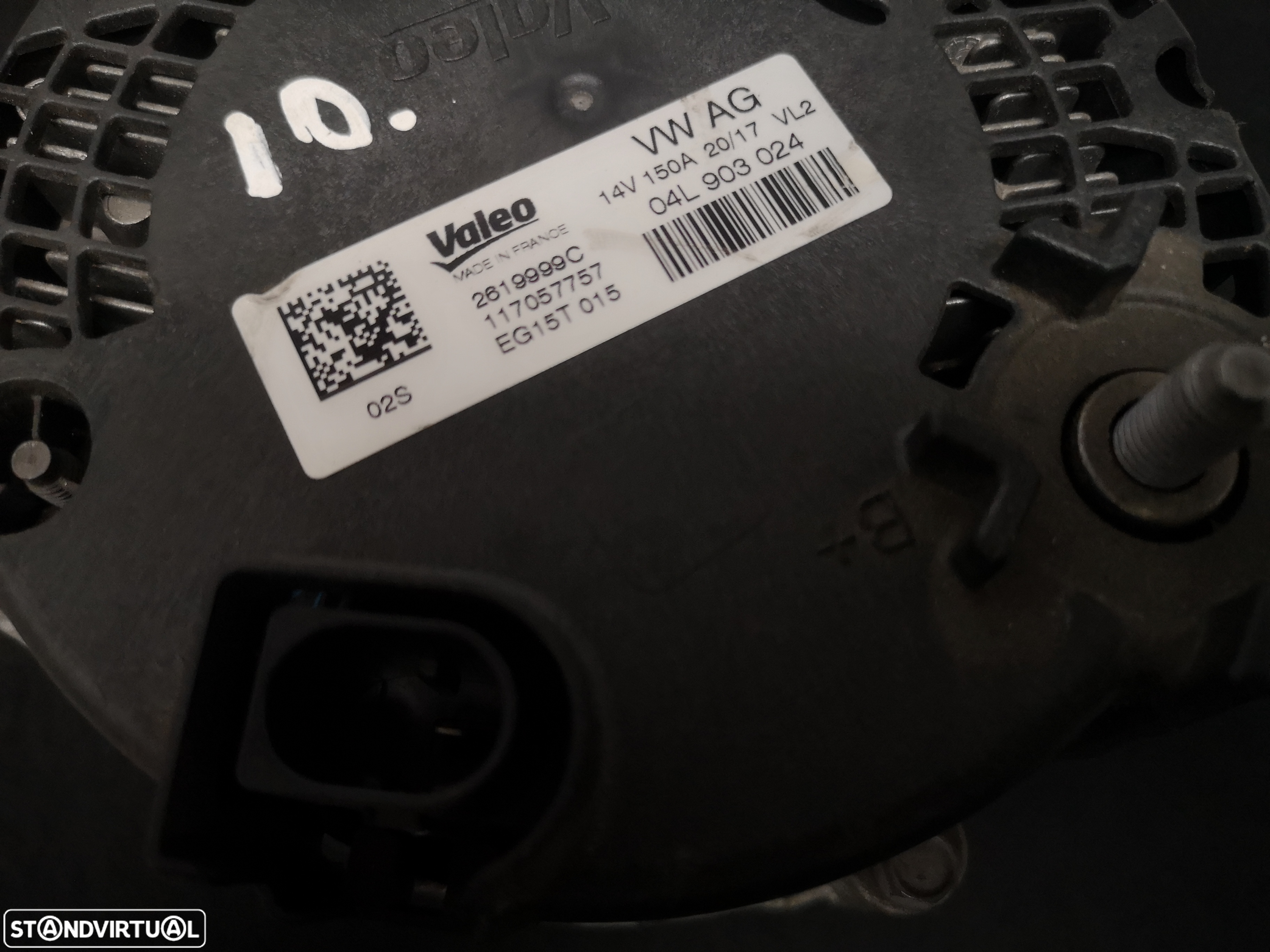 Alternador originais Audi Volkswagen 04L  2.0tdi 2012-2017 - 5