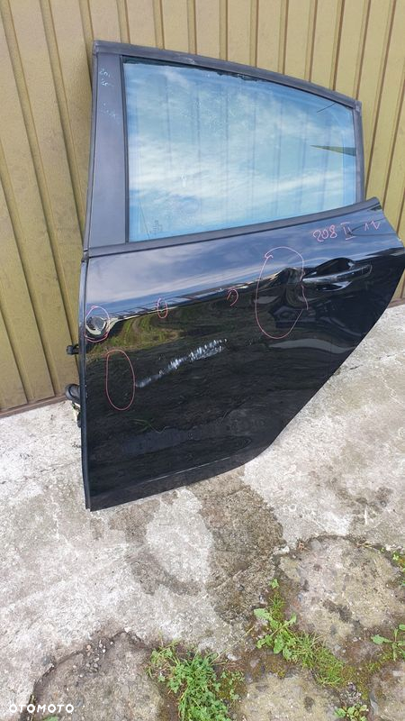 Peugeot 208 1 I 12-19 drzwi lewe tylne tył $ - 2