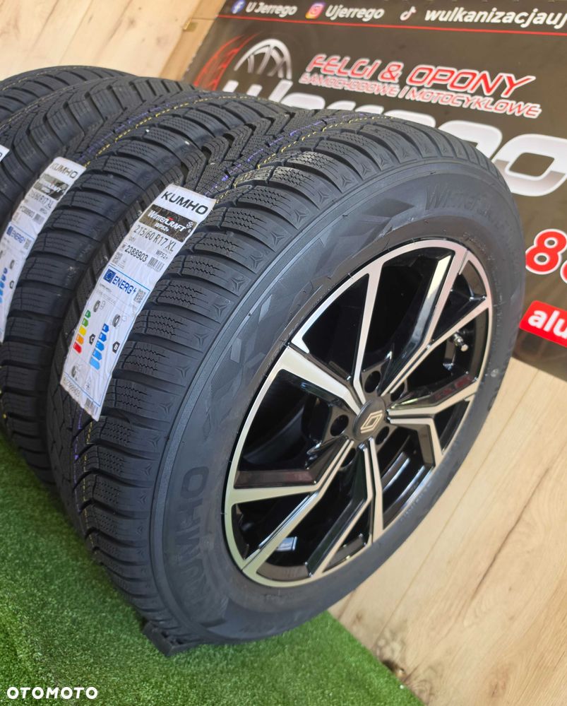 Koła zimowe RENAULT SYMBIOZ, AuSTRAL. CAPTUR 17x5x114,3 Kumho WindCraft WP52+ 215/60/R17 + TPMS - 7