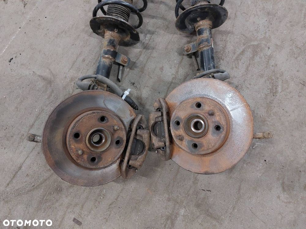 AMORTYZATOR SPRĘŻYNA ZWROTNICA LEWY + PRAWY PRZÓD HAMULCE PANDA II 1.1 8V - 3