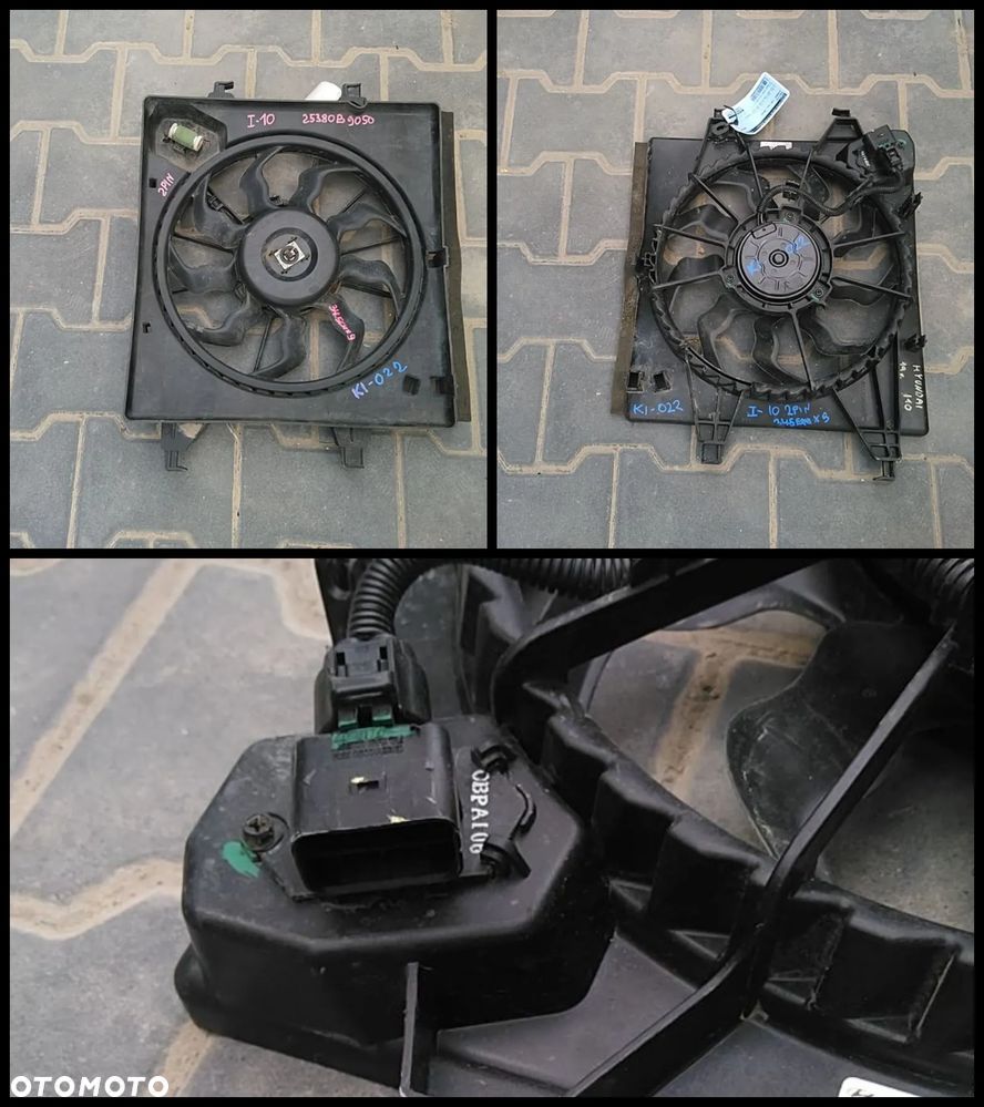 WENTYLATOR CHŁODNICY MITSUBISHI NISSAN HONDA ROVER MAZDA TOYOTA KIA HYUNDAI SUBARU ISUZU BOGDAN JEEP - 26