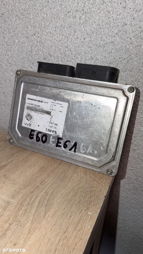 BMW E60 E61 KOMPUTER STEROWNIK VALVETRONIC 7532878 - 2
