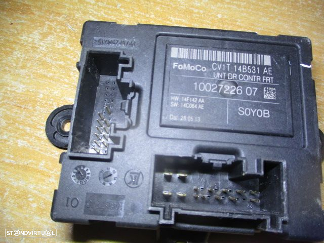 Modulo CV1T14B531AE FORD FIESTA 2013 5P Módulo De Bloqueio Da Porta Dianteira Direita - 3