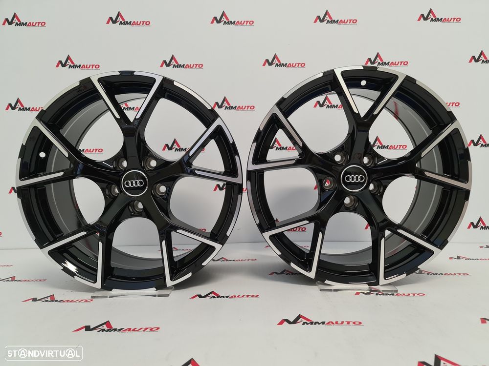 Jantes Look Audi RS3 8Y Preto Polido 18 - 1