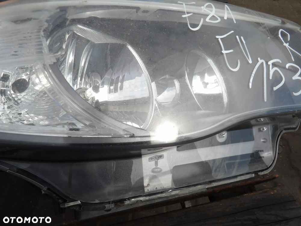 BMW - E87 - LIFT - PRAWA LAMPA PRZEDNIA - ORYGINAŁ - EUROPA - 7263640 - 3