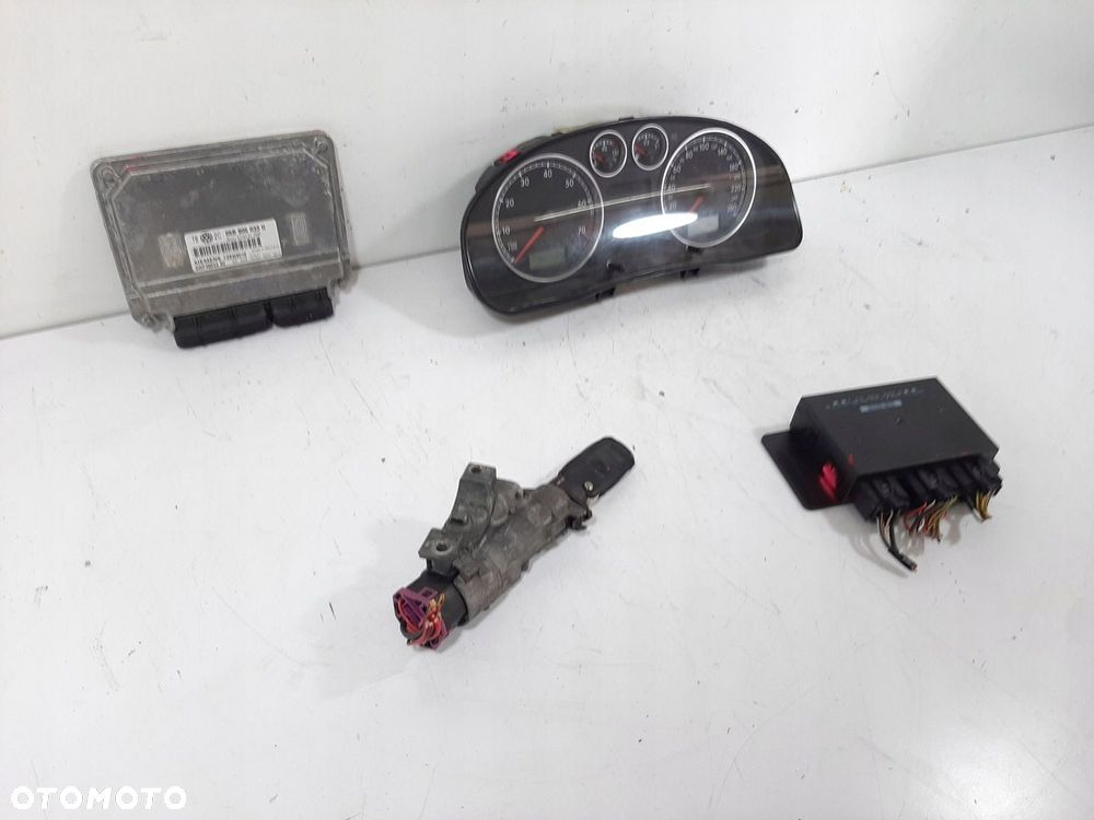 VW PASSAT B5 LIFT 2.0 8V 01R STEROWNIK SILNIKA ZESTAW 06B906033G KLUCZ IMMO - 3