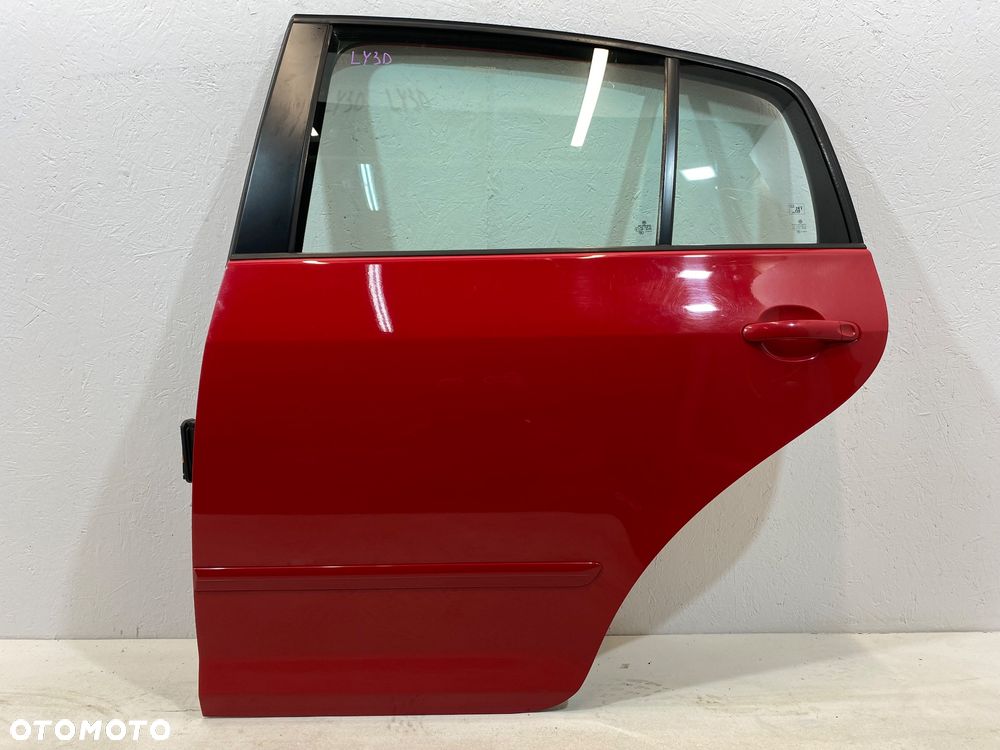 VW GOLF VI PLUS DRZWI LEWE TYŁ LY3D KOMPLETNE STAN BDB - 3