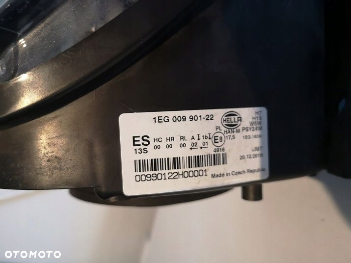 VW GOLF VI LAMPA PRAWA EUROPA 1EG009901-22 - 5