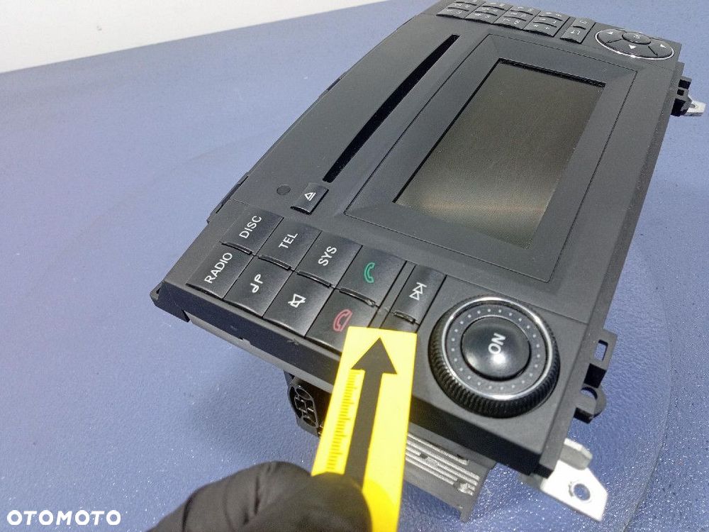 MERCEDES B  KLASA W245 LIFT RADIO FABRYCZNE CD  A1698705494 - 9