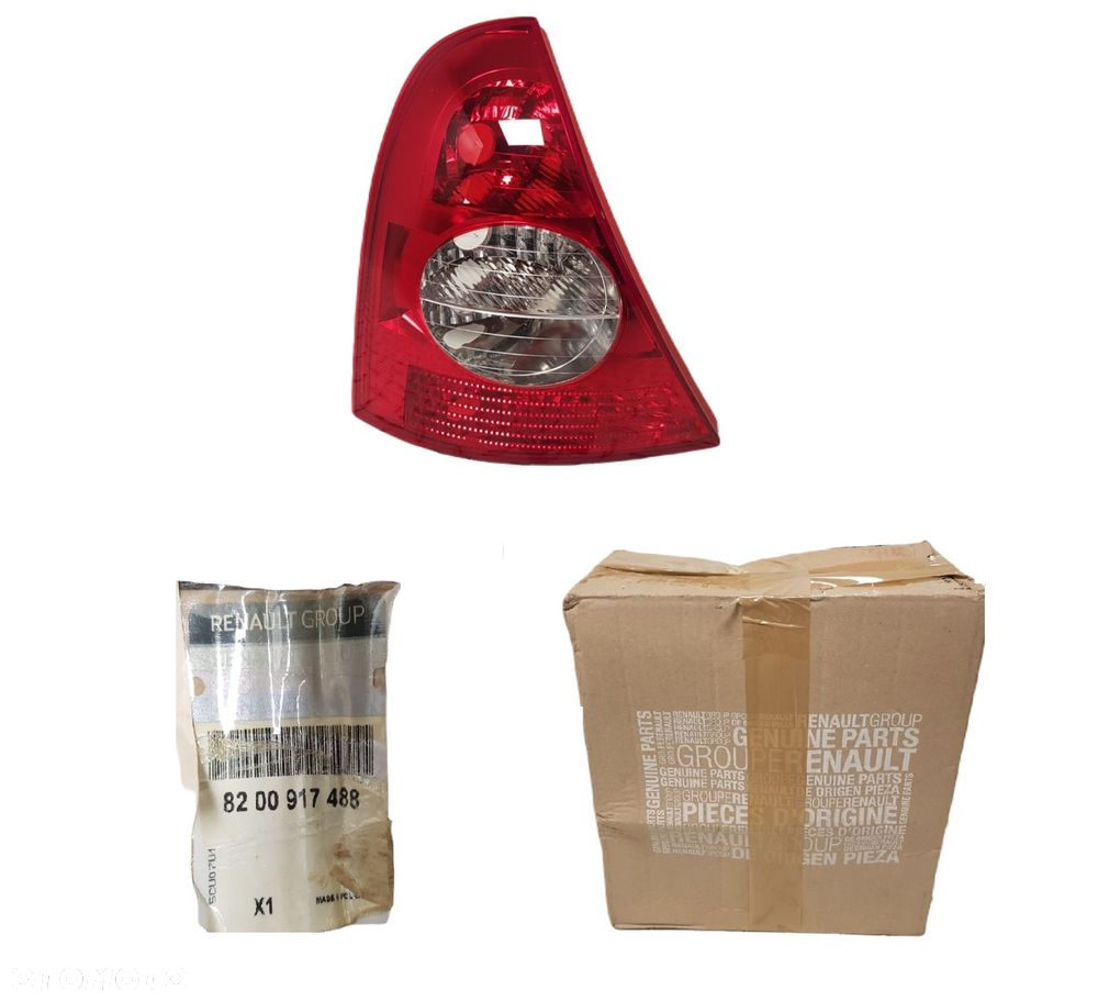FABRYCZNIE NOWA ORYGINALNA LAMPA TYLNA LEWA TYŁ LEWA RENAULT CLIO II 2 LIFT 01-05  8200917488 - 1