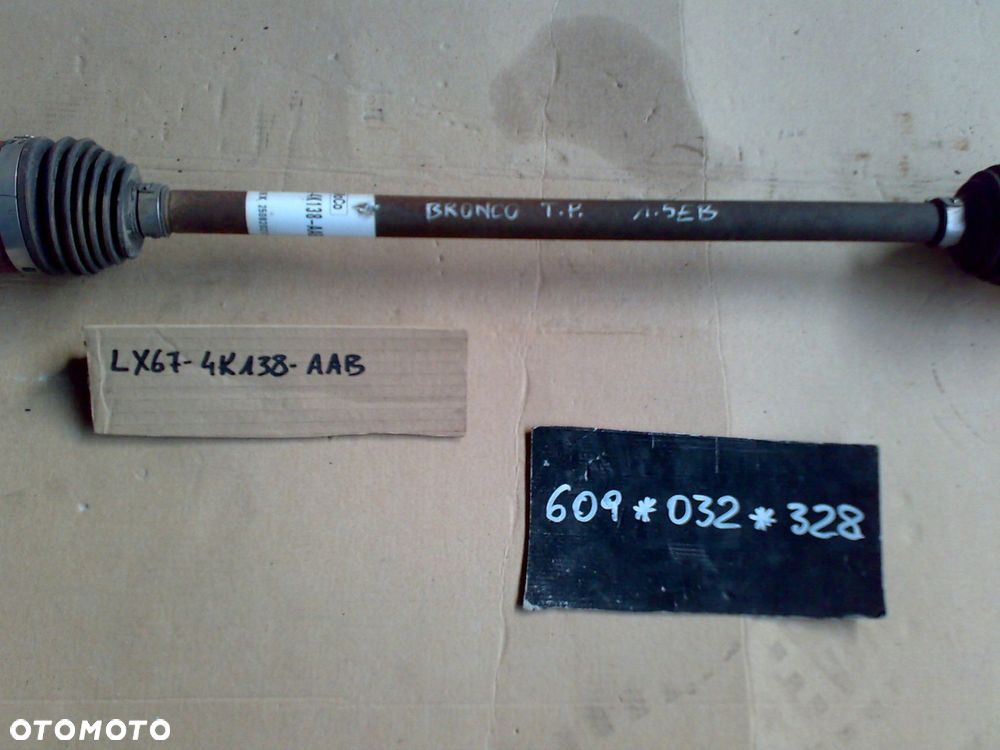 ford bronco sport 2020 - półoś prawa tylna tył przegub idealna 1.5eb 4wd - 2