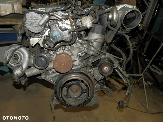 SILNIK WTRYSKI POMPA TURBOSPRĘZARKA MERCEDES W203 W211 SPRINTER 2.2 CDI NIEWIELKI PRZEBIEG 170 TYS KM - 1