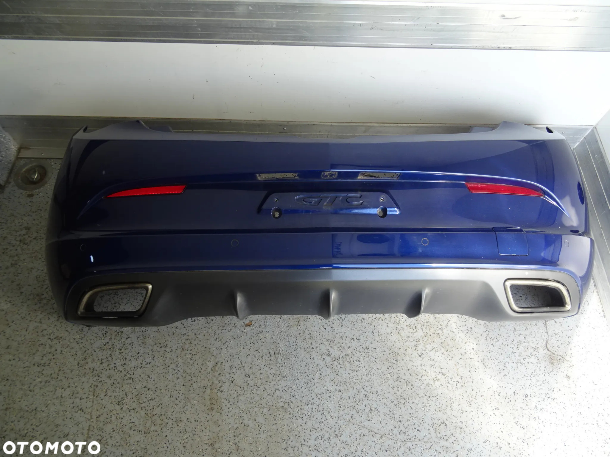 ASTRA J OPC COUPE ZDERZAK TYŁ TYLNY DYFUZOR PDC ŚLIZG KOMPLET Z22N - 7