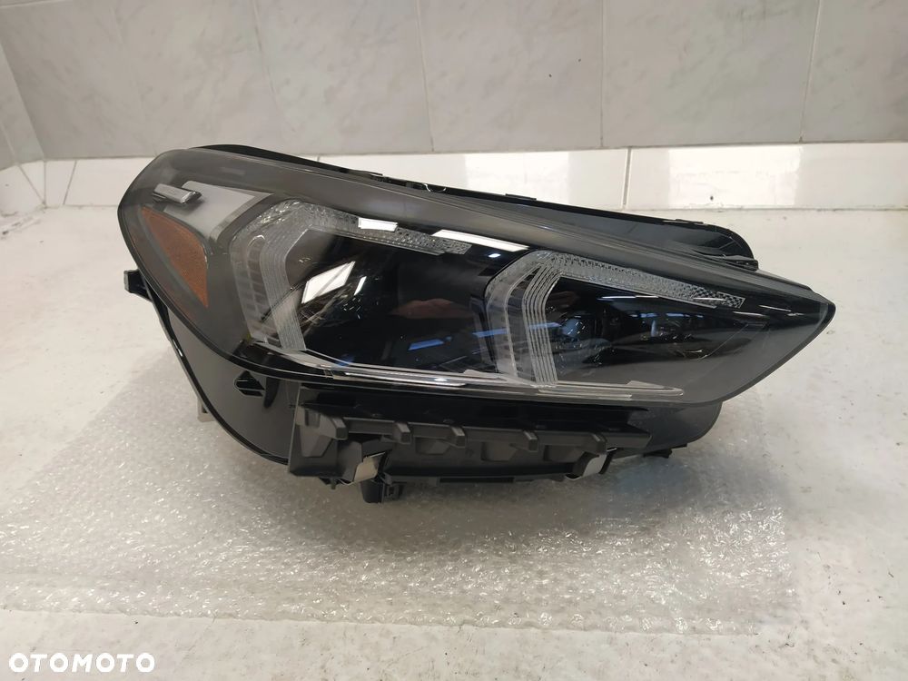 BMW X1 U11 REFLEKTOR LAMPA PRZÓD PRZEDNIA PRAWA FULL LED PRZETWORNICA KOMPLETNA USA CIEMNY ŚRODEK ORYGINAŁ NOWY - 3