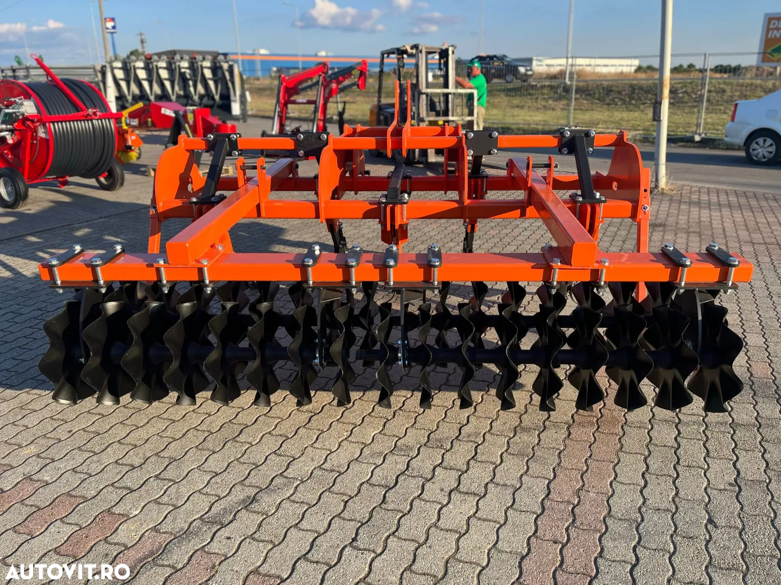 Terraking Scarificator cu talere ondulate - 6