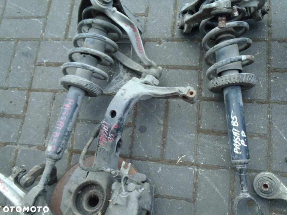 amortyzator sprężyna AUDI A4 B5 A6 C5 PASSAT B5 poduszka mocowanie wahacz kielich vw passat b5 przód oryginał wszystkie części do b5 - 3