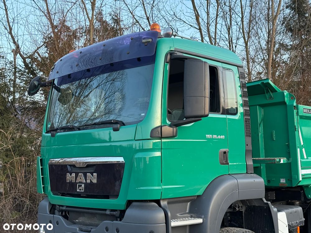 MAN * TGS 26.440 MAN  * Kiper / Wywrotka * 6x6 * Sprowadzona * Bordmatik * Stan Perfekcyjny - 16